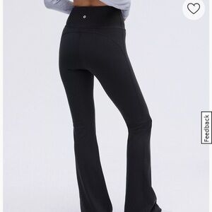 Lululemon groove nulu high rise flared pant